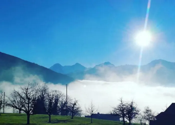 Concierge With Scenic Views And Long By Swisshut * Sigriswil